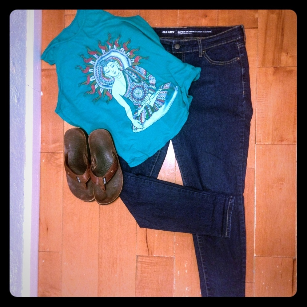 Old Navy Super Skinny Jeans Midrise